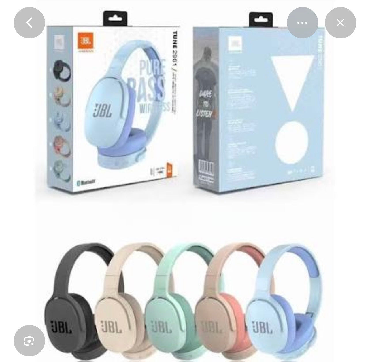 Casque p Jbl tune 2961